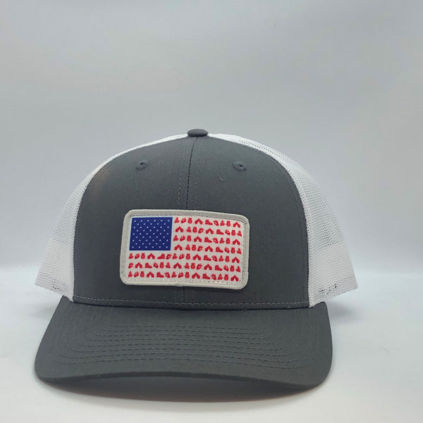 RBO American Flag Camp Trucker Hat