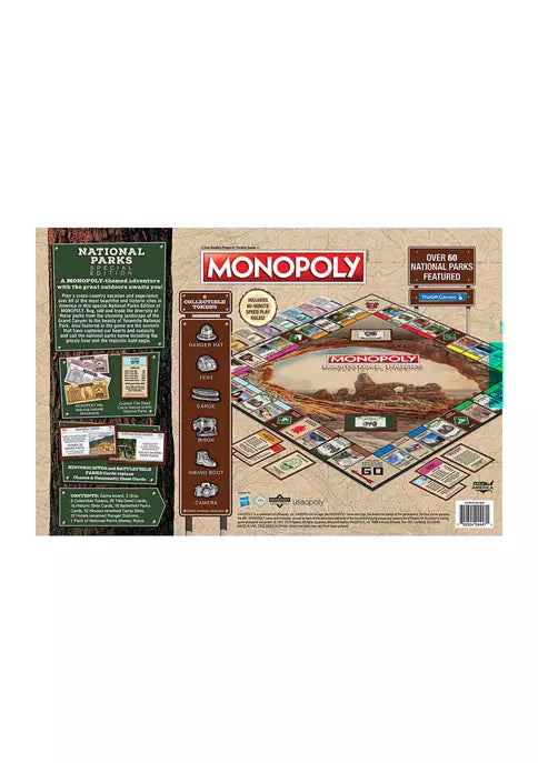 National Parks Edition Monopoly