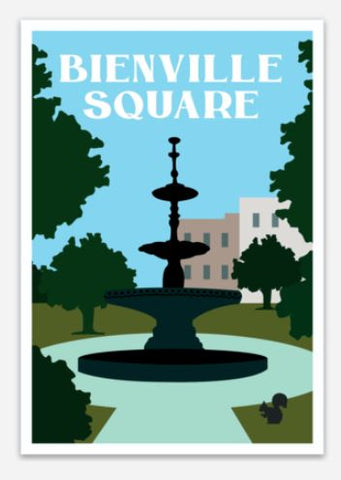 Bienville Square Sticker