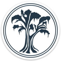 Cypress Tree Sticker