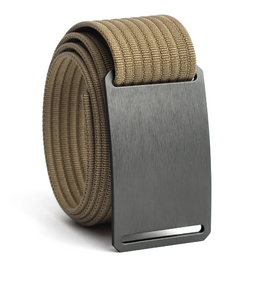 Men's Gunmetal Belt