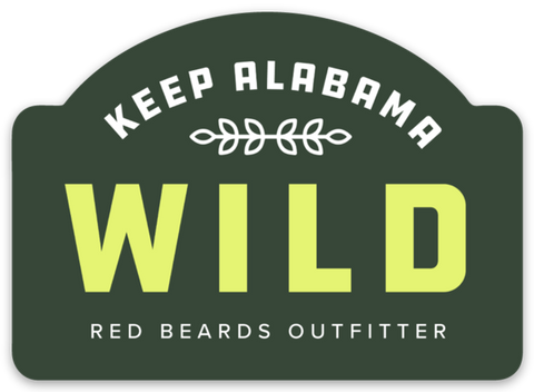 Keep Alabama Wild Sticker