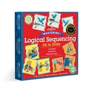 Eeboo Kid's Mastering Logical Sequencing Game - All In Order