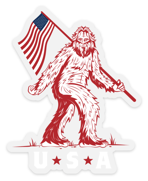 Patriotic Sasquatch