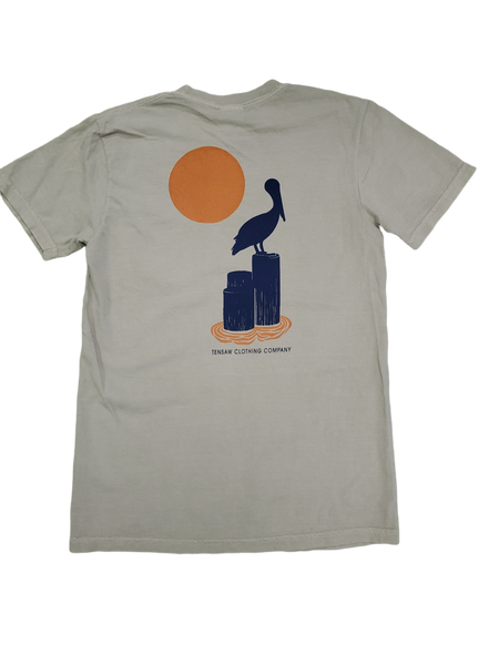 Red Beard's Outfitter Pelican Sunset Tee