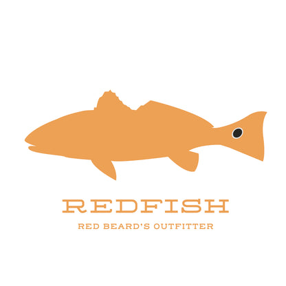 RBO Redfish Sticker