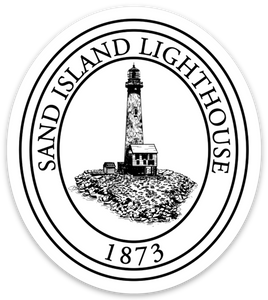 Sand Island Lighthouse Sticker