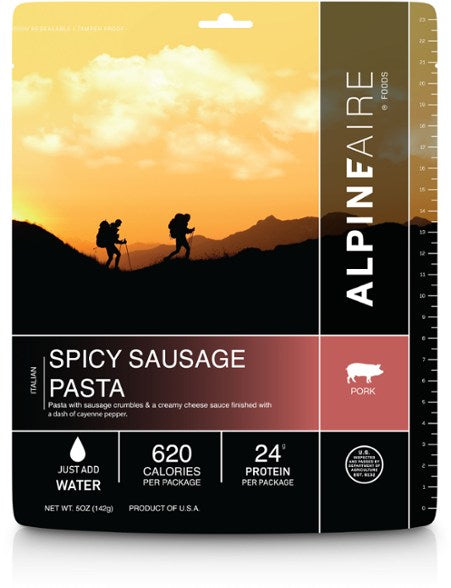 AlpineAire Spicy Sausage Pasta