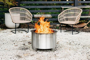 Breeo X Series 24" Smokeless Fire Pit - Stainless