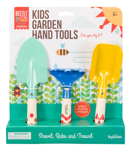 Toysmith - Beetle & Bee Kids Garden Hand Tools
