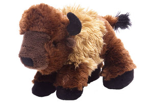Wild Republic - Hug'Ems-Mini Bison Stuffed Animal 7"