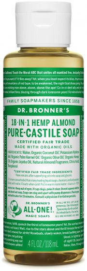 Dr. Bronner's Liquid Soap - Almond