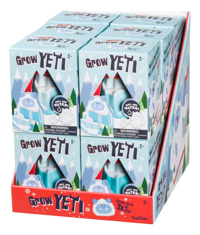 Toysmith Toysmith Hatchin' Grow Yeti, Just Add Water, Fun Diy Kit