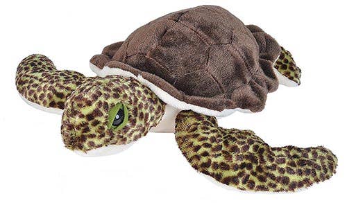 Wild Republic - CK Green Sea Turtle Stuffed Animal 12"
