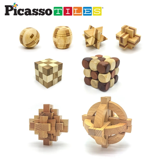 Picasso Tiles Wooden Logic Puzzle