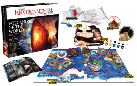 Wild Enviromental Science: Volcanos Of The World Kit