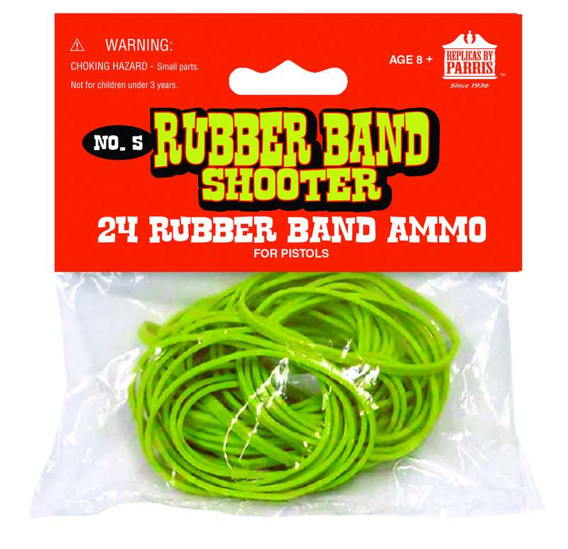 Parris Toys Rubber Bands for Pistols