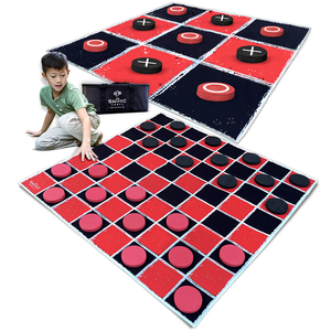Swooc Games - Giant Checkers & Tic Tac Toe Game
