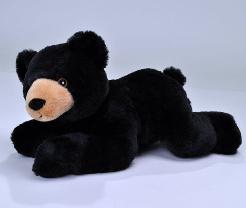 Wild Republic - Ecokins Black Bear Stuffed Animal 12"