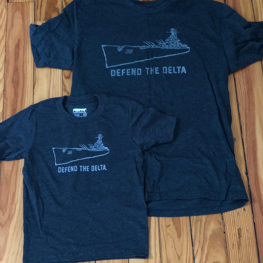 Mobtown Merch Defend the Delta Youth Tee