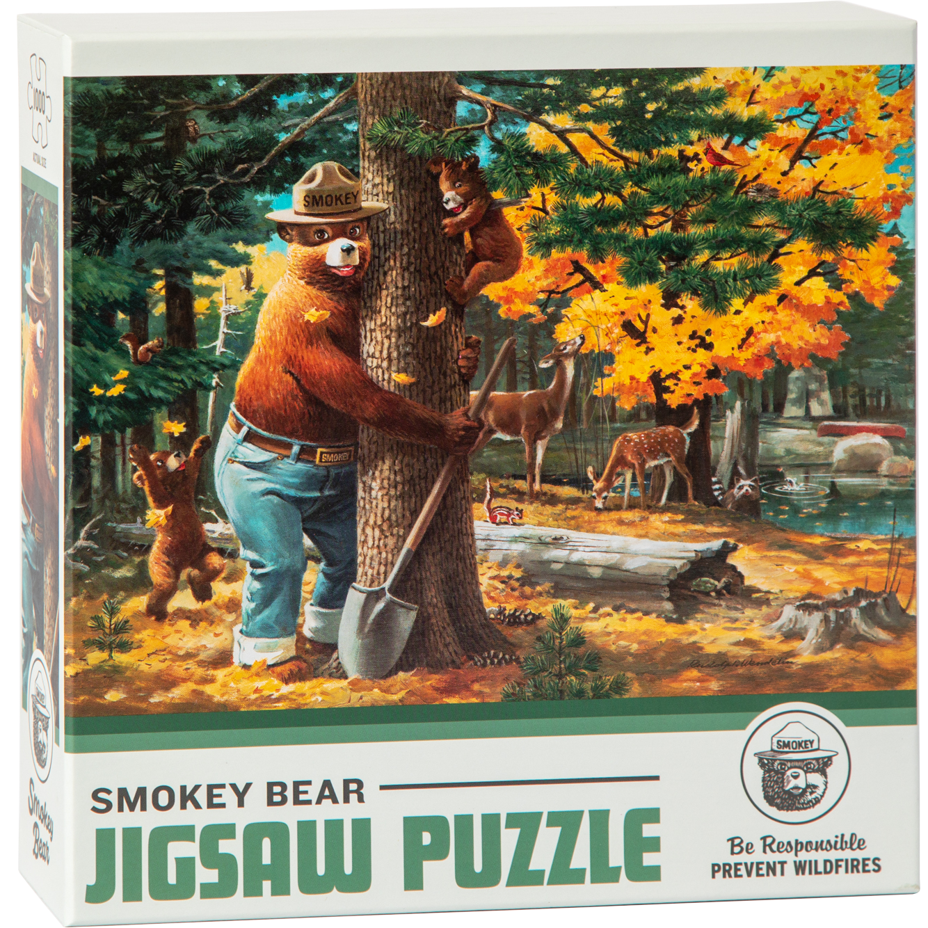 The Landmark Project - Smokey Loves the Forest Puzzle