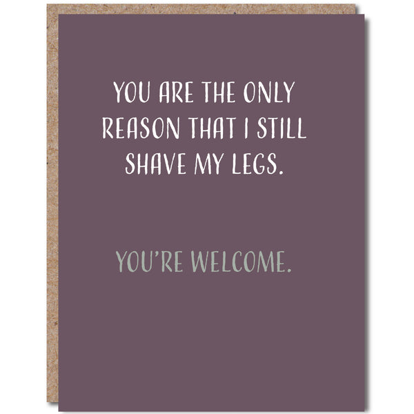 Modern Wit Funny Valentines Day Card