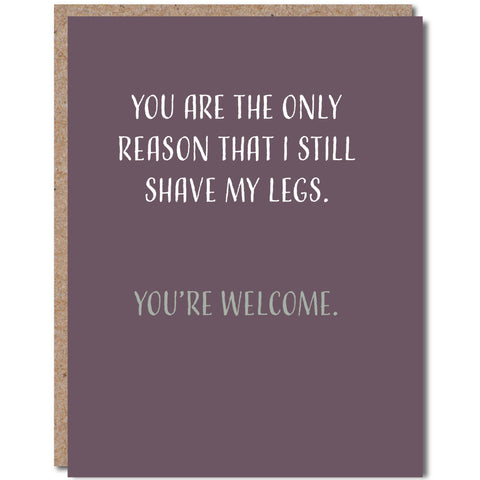 Modern Wit Funny Valentines Day Card