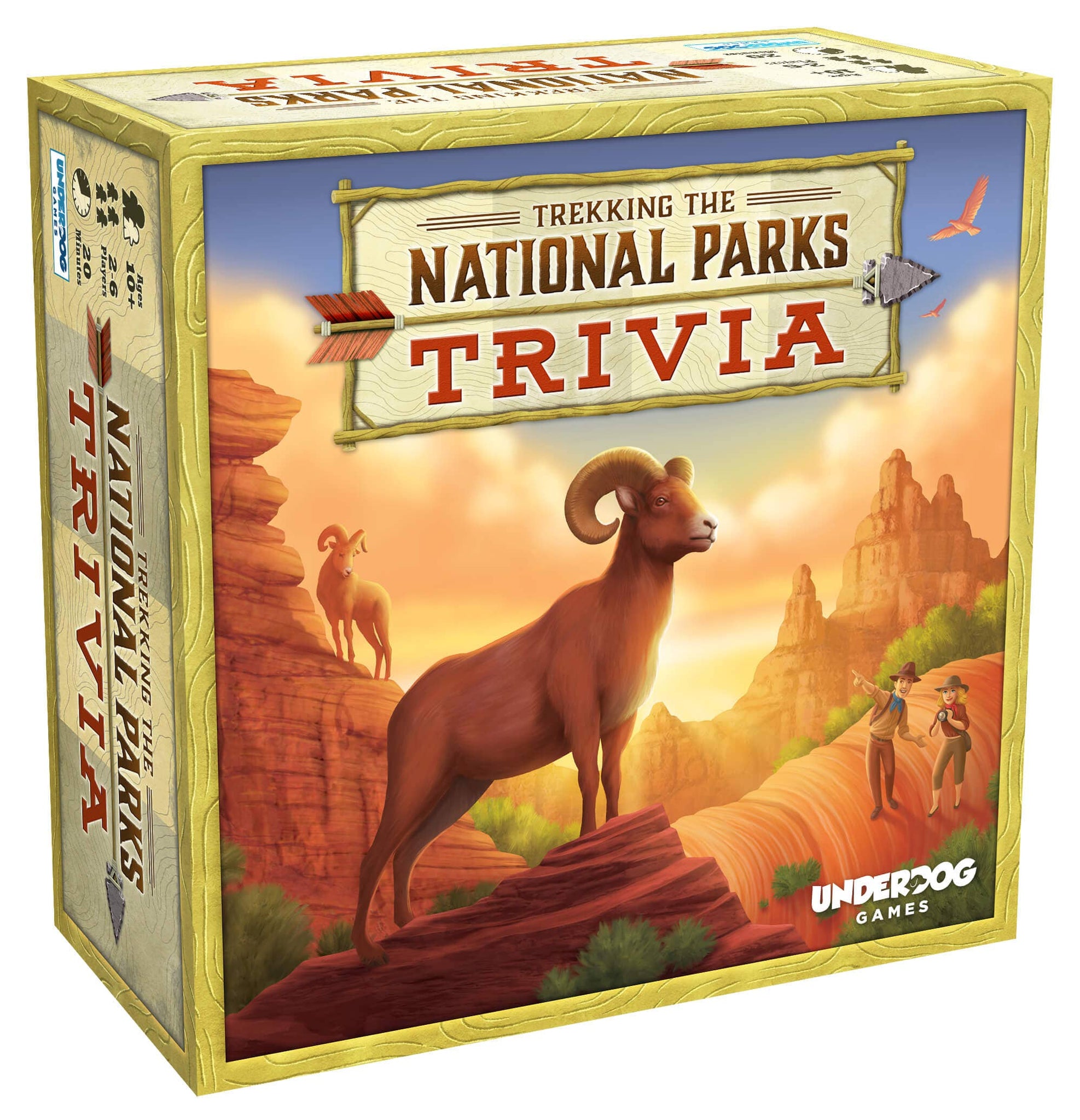 Underdog Games - Trekking the National Parks: Trivia