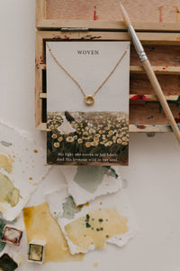 Dear Heart - Woven Necklace