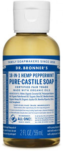 Dr Bronner's Liquid Soap - Peppermint