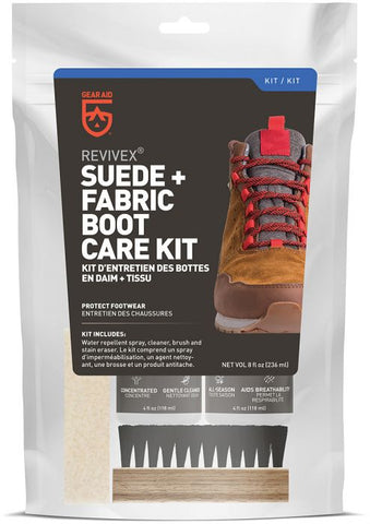 Gear Aid Revivex Suede + Fabric Boot Care Kit